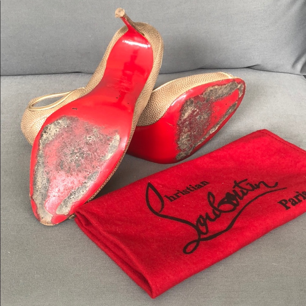 (sold) C H R I S T I A N  L O U B O U T I N - Picture 6 of 8